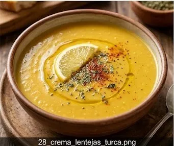 Turkish-Style Red Lentil and Carrot Cream