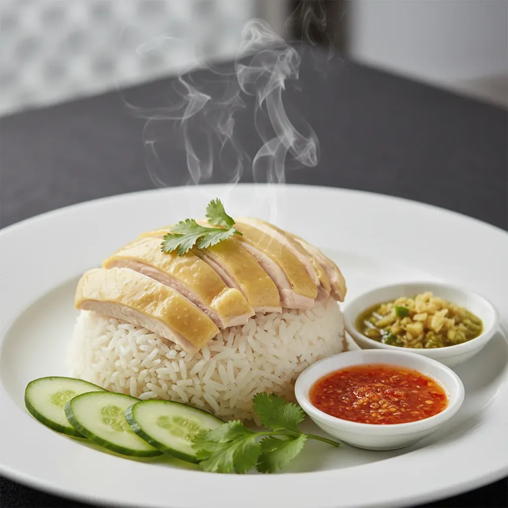 Authentic Hainanese Chicken Rice: Singapore's Soul on a Plate