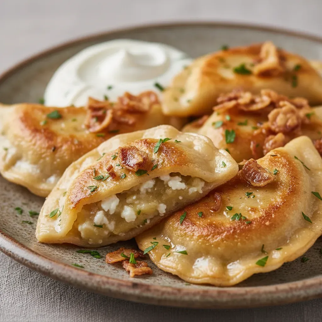 Polish Pierogi: Krakow's Traditional Potato and Cheese Dumplings