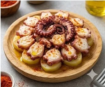 Galician Octopus with Steamed Potatoes