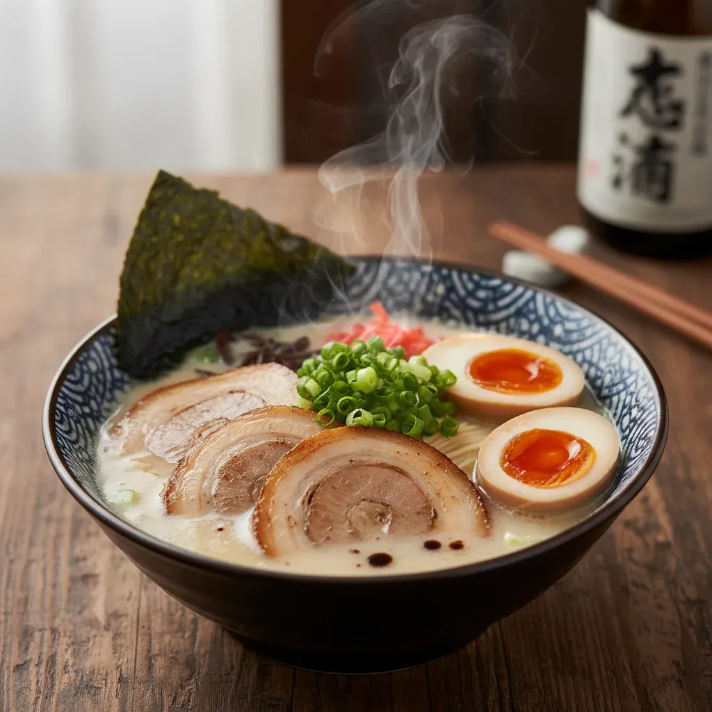 The Flavor's Secret: Authentic Homemade Tonkotsu Ramen
