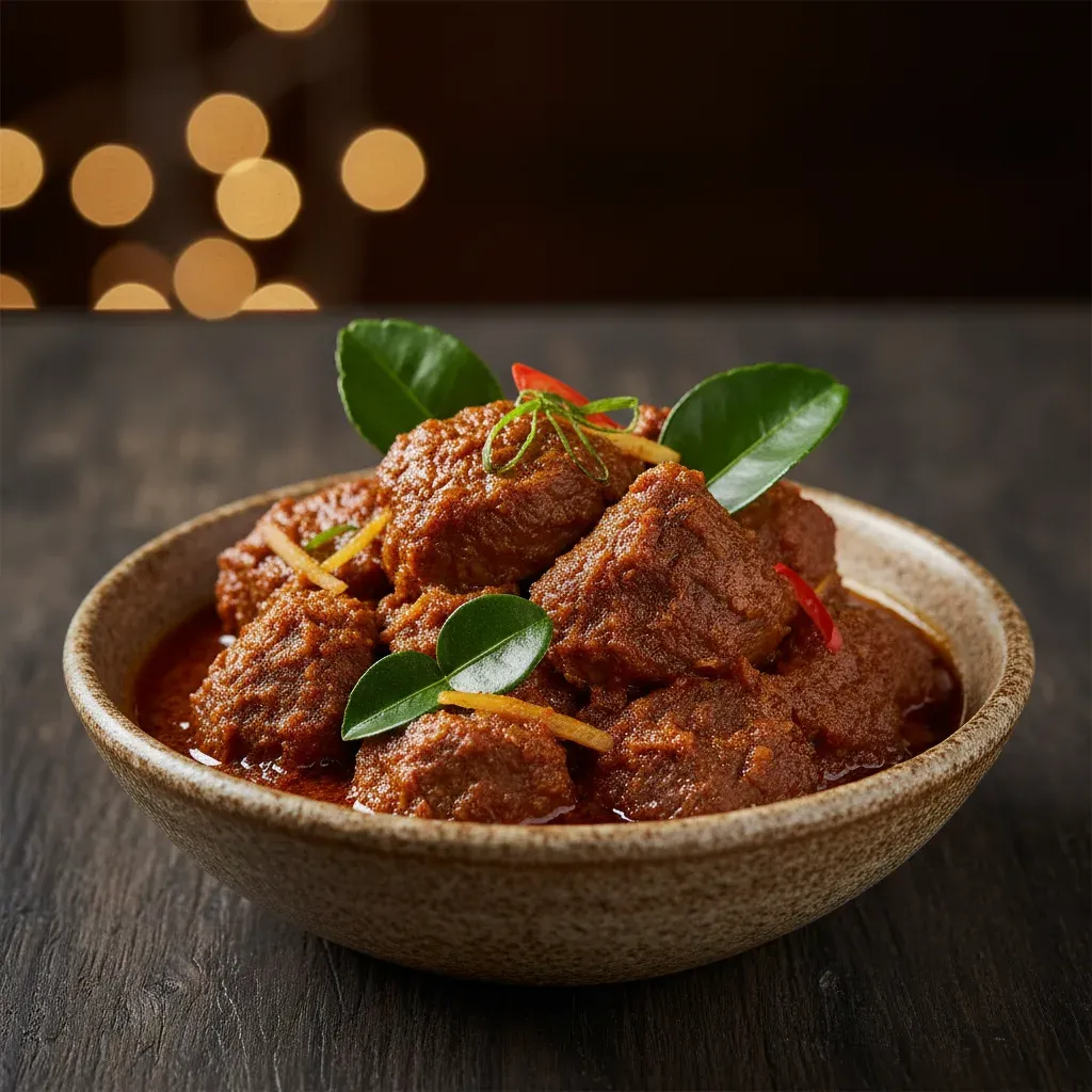 Beef Rendang: Sumatra's Iconic Dry Curry - A Flavor Obsession