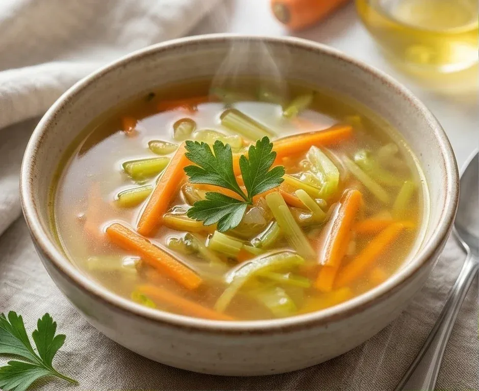 Detoxifying Julienne Vegetable Soup