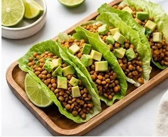 Lettuce Tacos with Spiced Lentils: A Vegan and Light Dinner