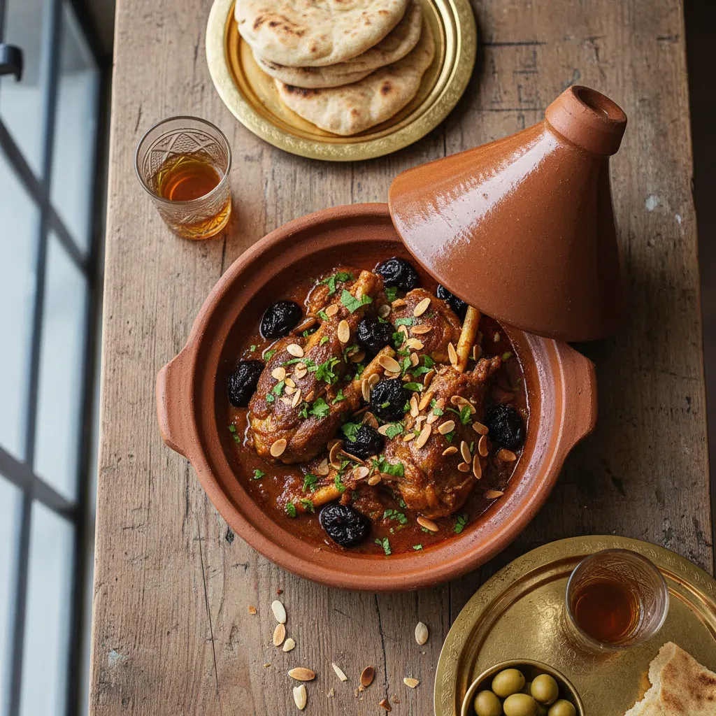Lamb Tagine with Prunes: Authentic Moroccan Flavors, Exotically Sweet