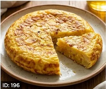 Healthy Spanish Omelette with Microwave Potatoes